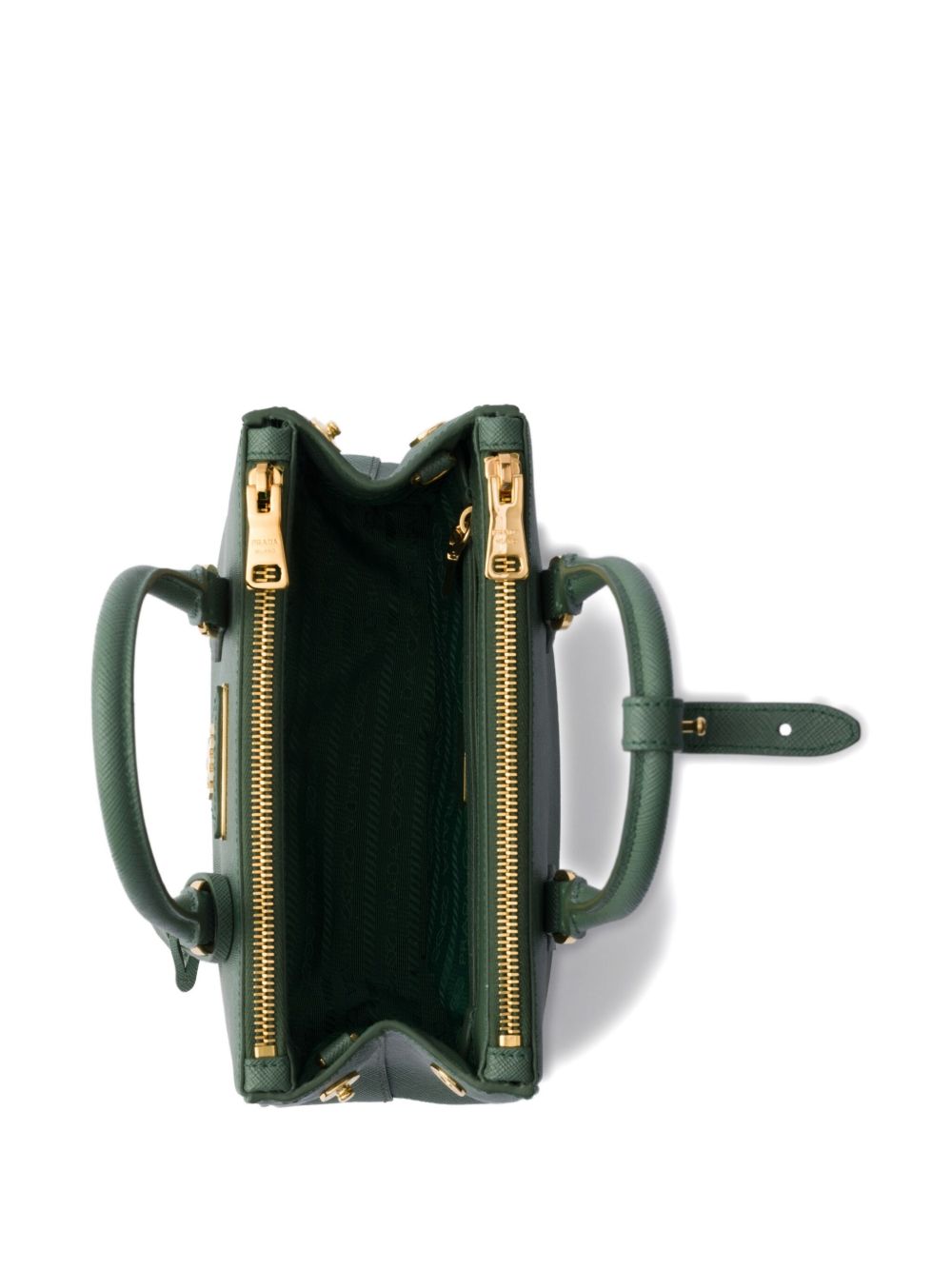 Prada ガレリア サフィアーノレザーバッグ | グリーン | FARFETCH JP