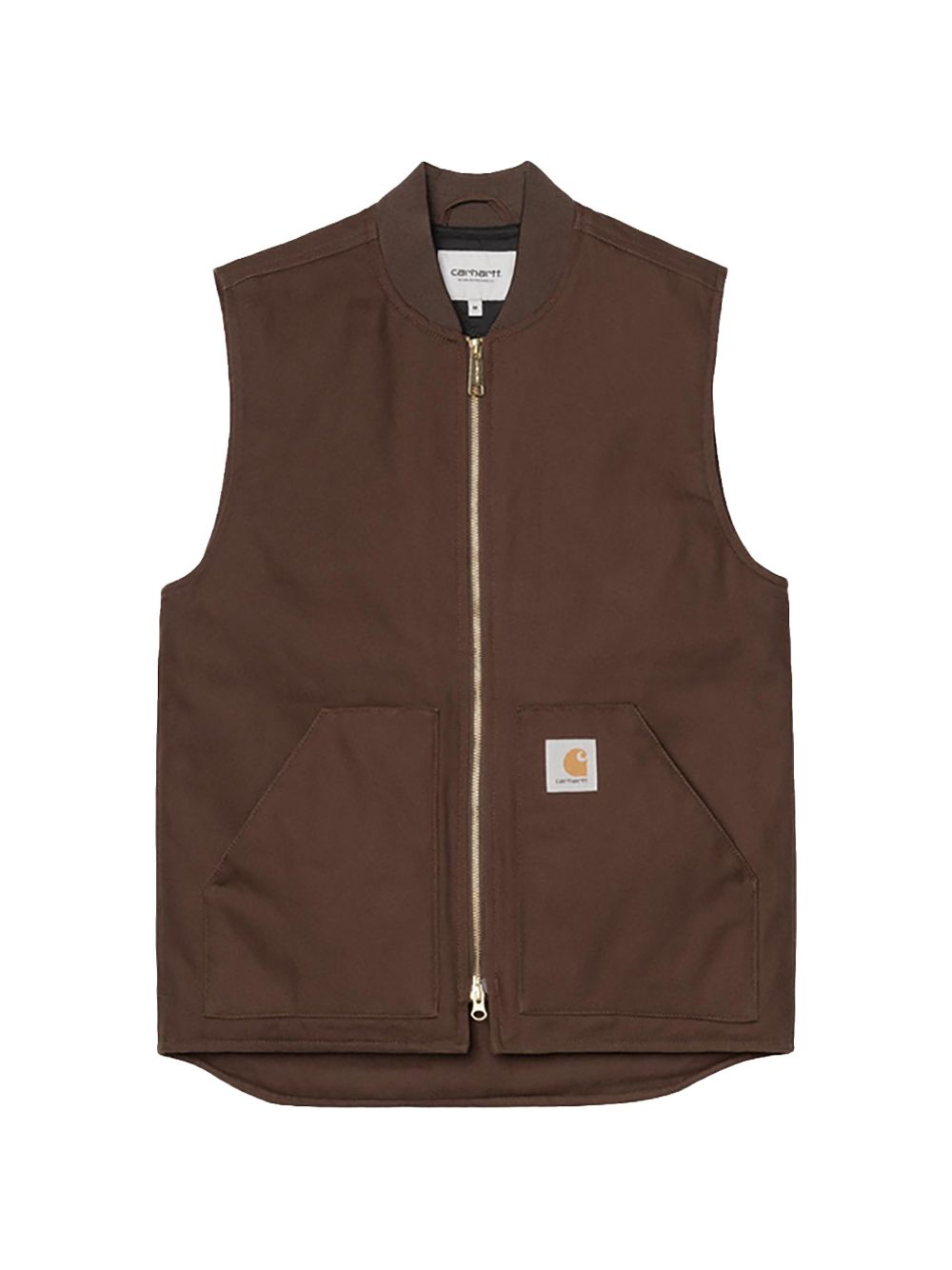 Carhartt WIP Zip Classic Vest | Brown | FARFETCH