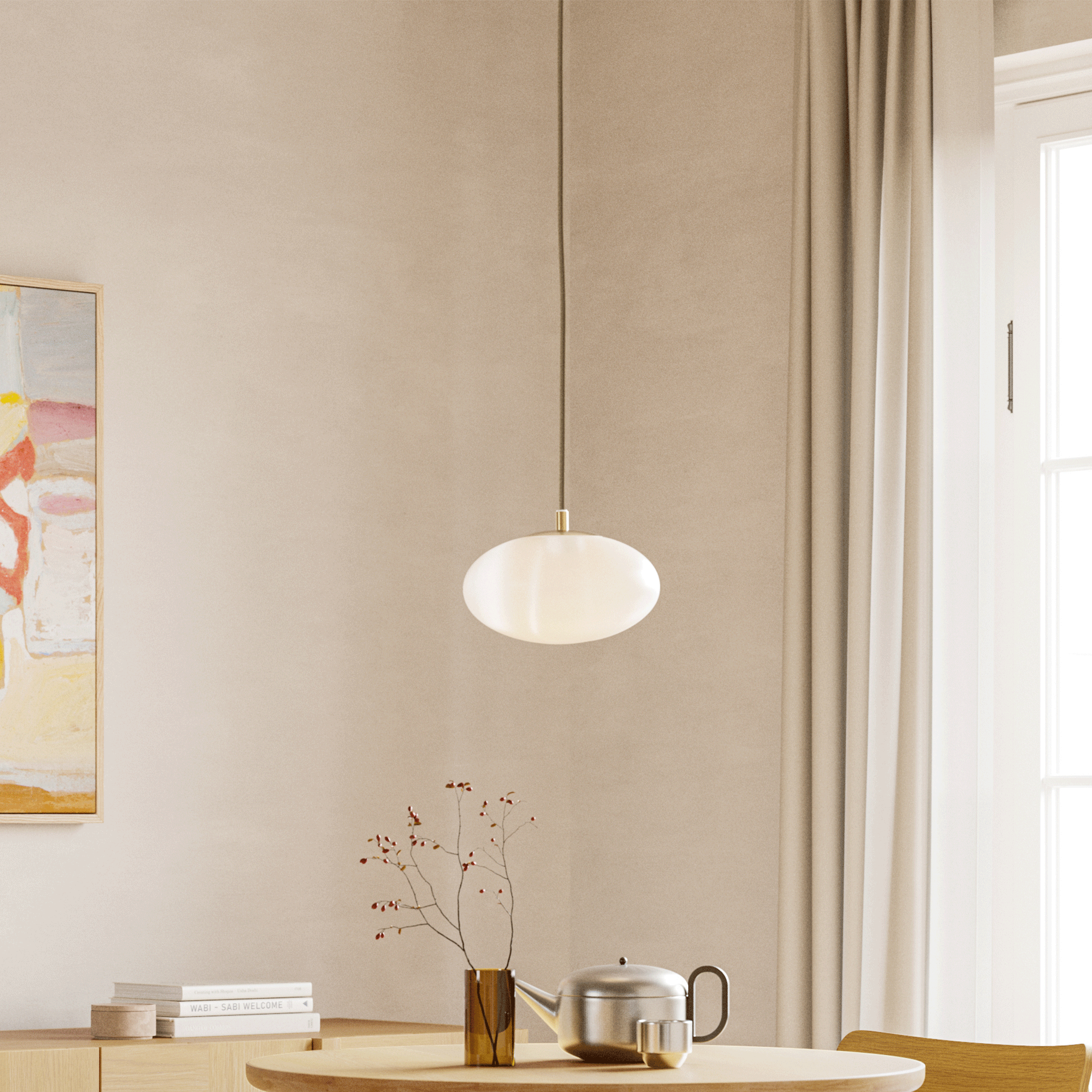 Menken Brass Pendant Lamp | Article | Article