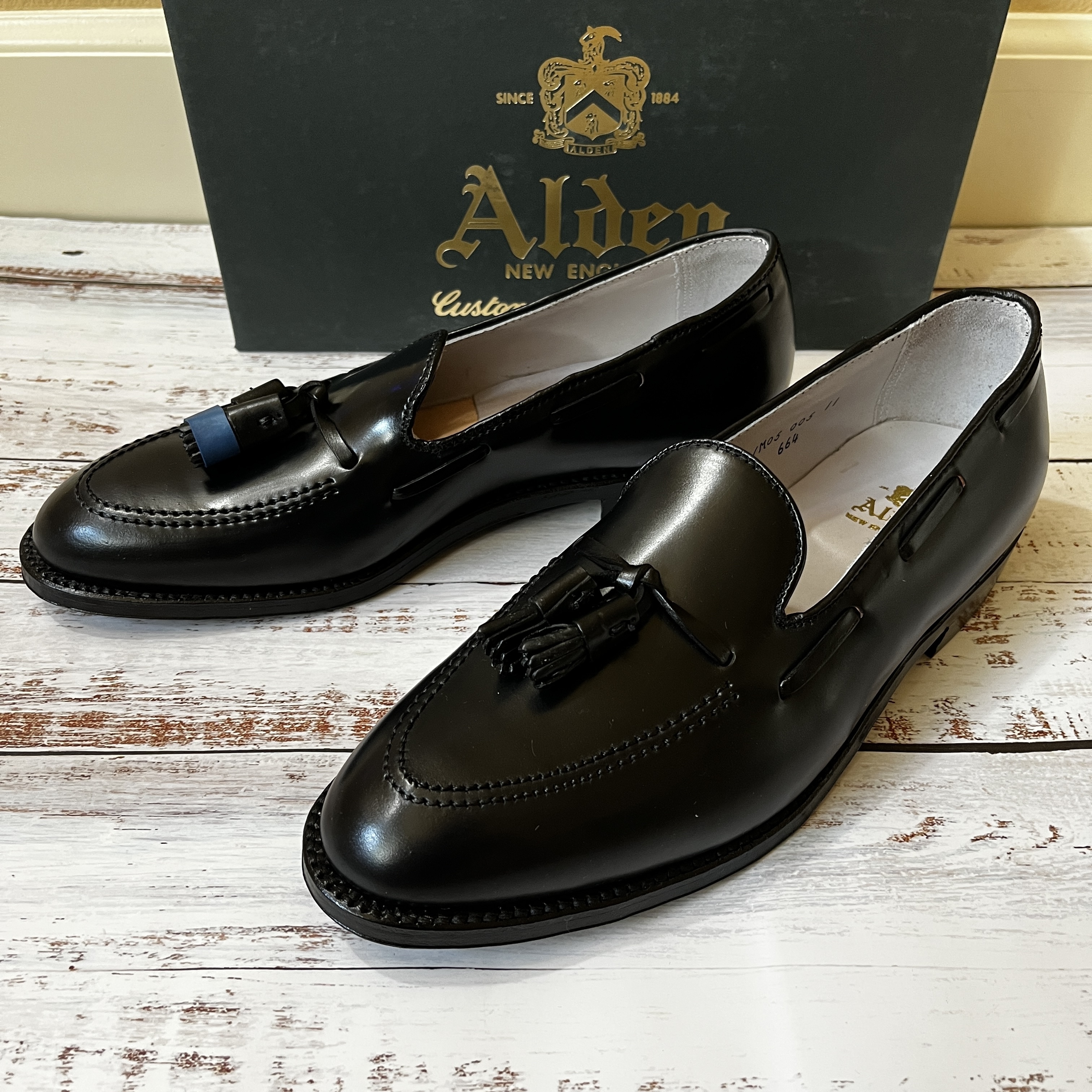 靴の王様☆ALDEN(オールデン) 664 タッセルコードバンローファー