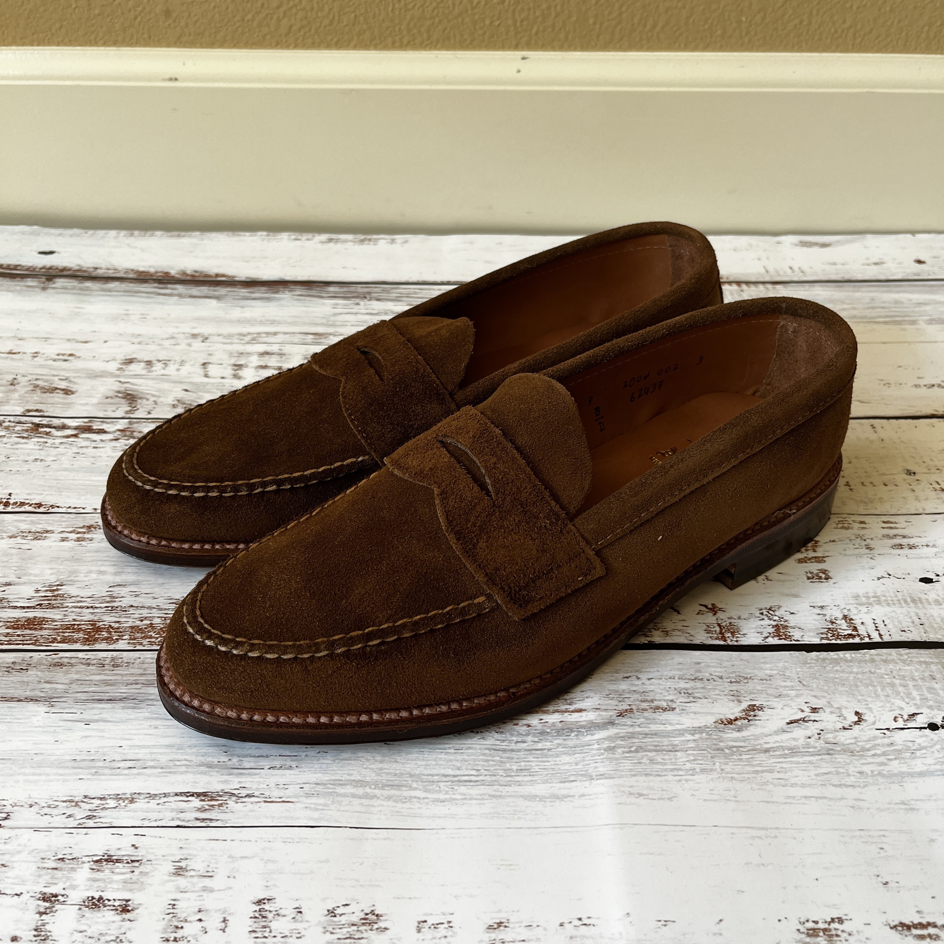 靴の王様☆ ALDEN(オールデン) 6243F スエードレザーローファー (ALDEN