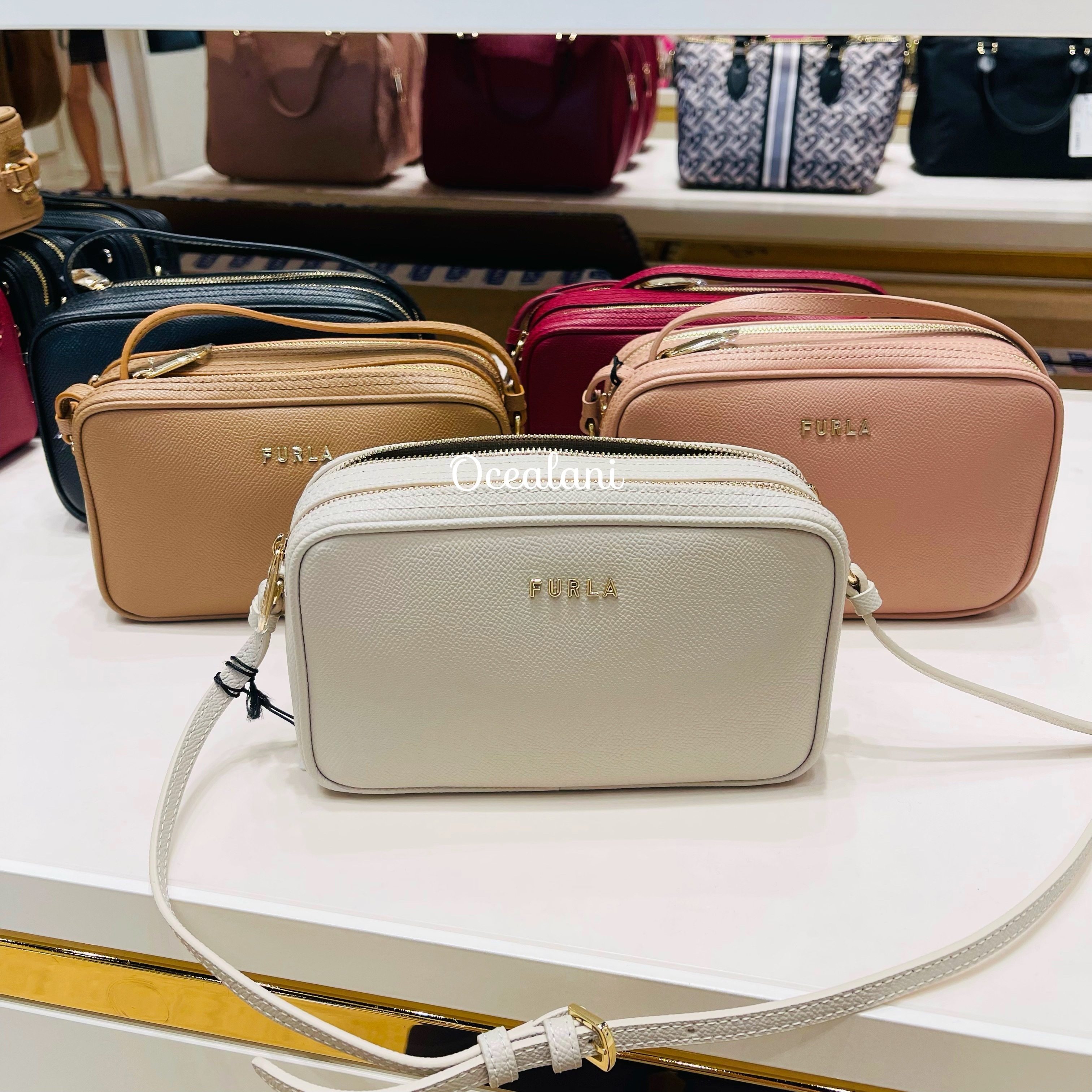 FURLA LILLI クロスボディ ダブルジッパー (FURLA/ショルダーバッグ