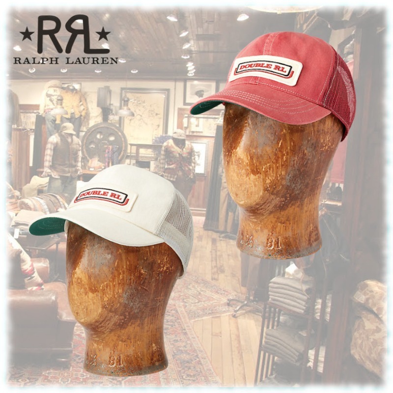 希少☆ RRL(ダブルアールエル) ロゴ スナップバック キャップ (RRL