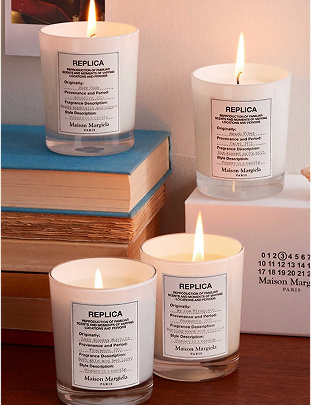 Maison Margiela】マルジェラ 4種 REPLICA レプリカキャンドル (Maison