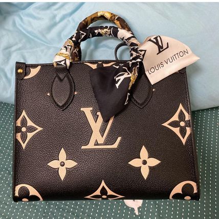 ベージュ系 Louis Vuitton ONTHEGO(ルイヴィトン オンザゴー