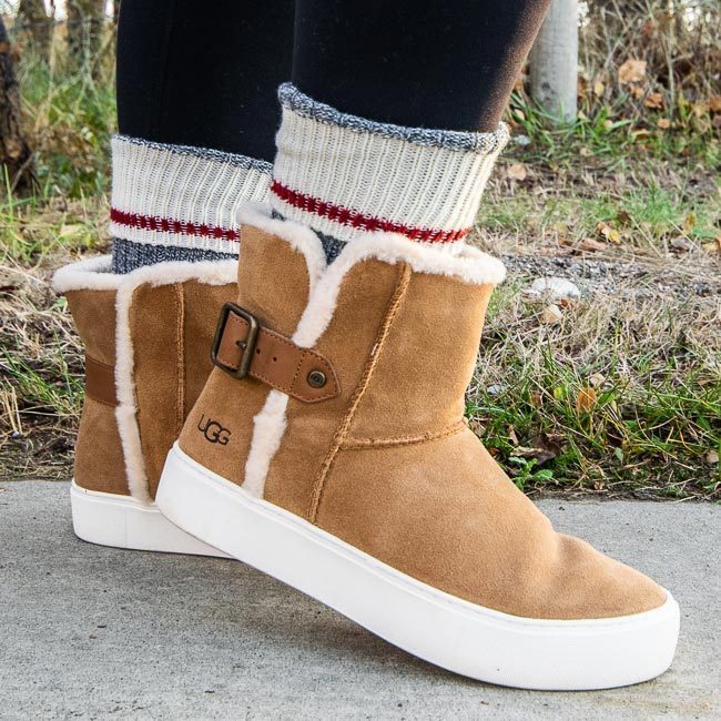 特価SALE【隠れウェッジ】アグUGG Aikaブーツスニーカー (UGG/ショート