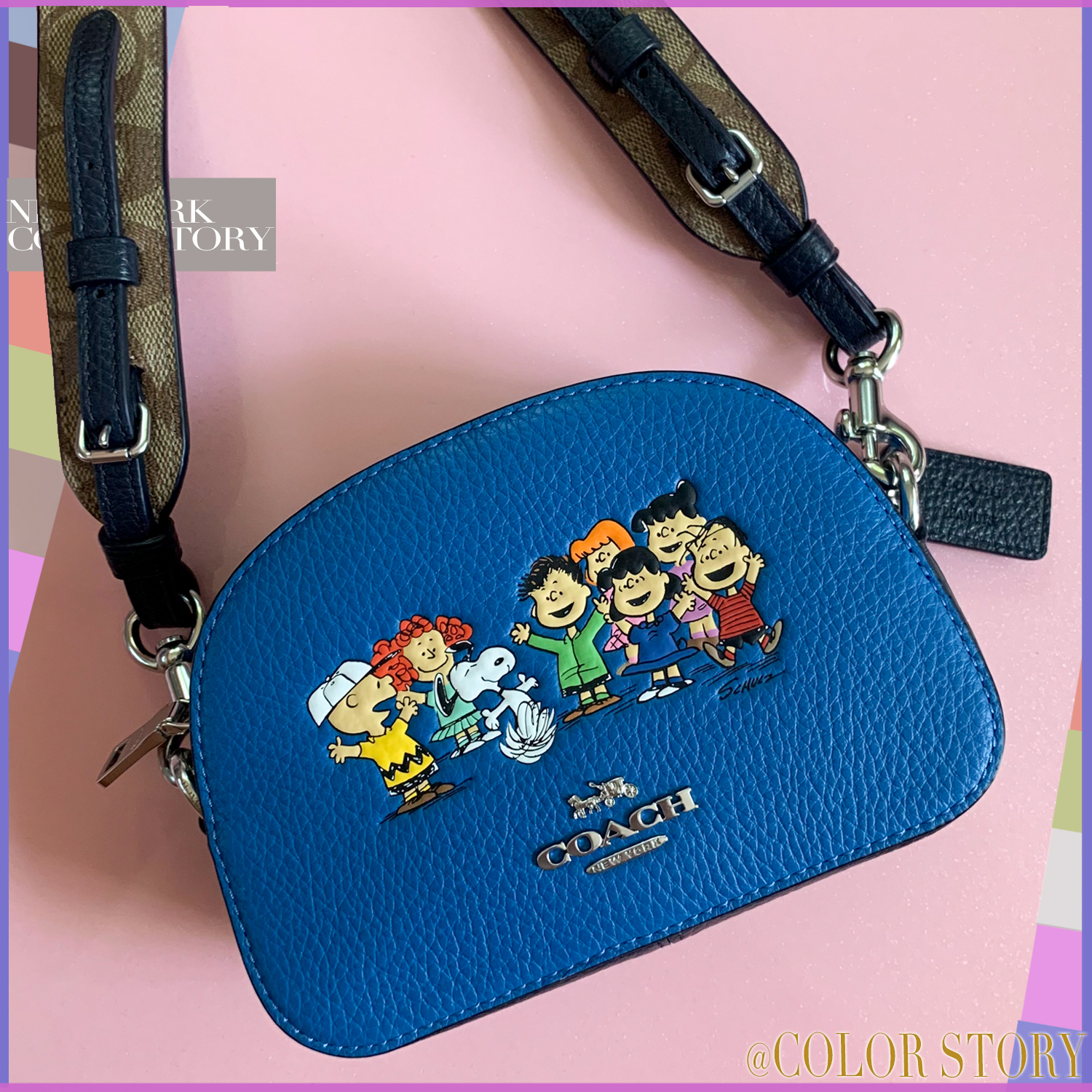 COACH x スヌーピー】○レア♪○PEANUTS セレナ クロスボディ (Coach