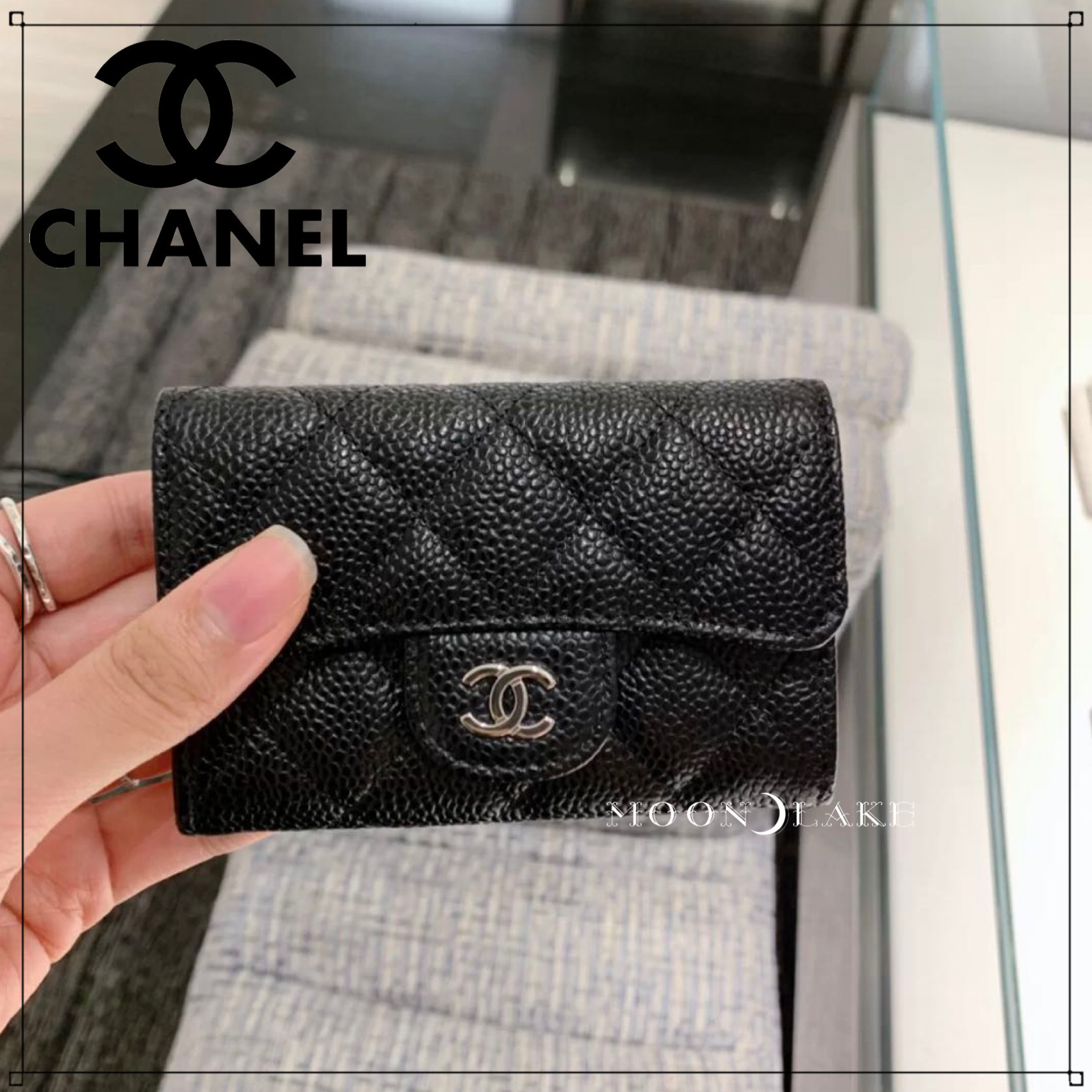 国内発送☆ 》CHANEL クラシック フラップ カードケース (CHANEL