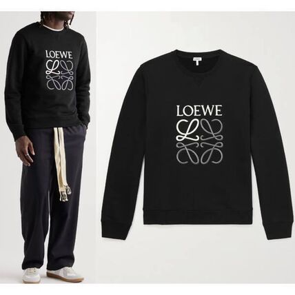 ブラック（黒）系 LOEWE(ロエベ) スウェット・トレーナー(メンズ