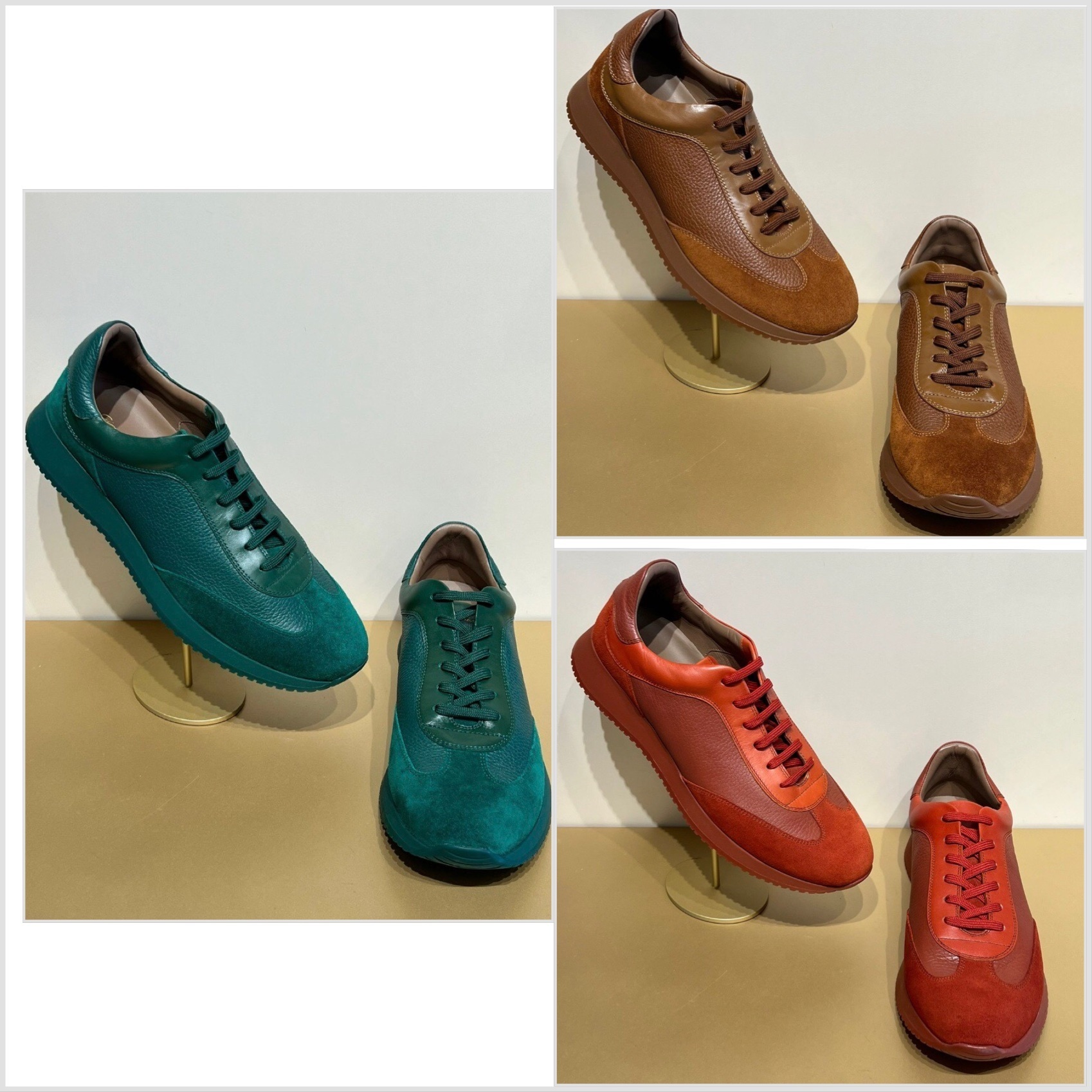 ジャンヴィトロッシmensロートップスニーカーGrand Prix (Gianvito