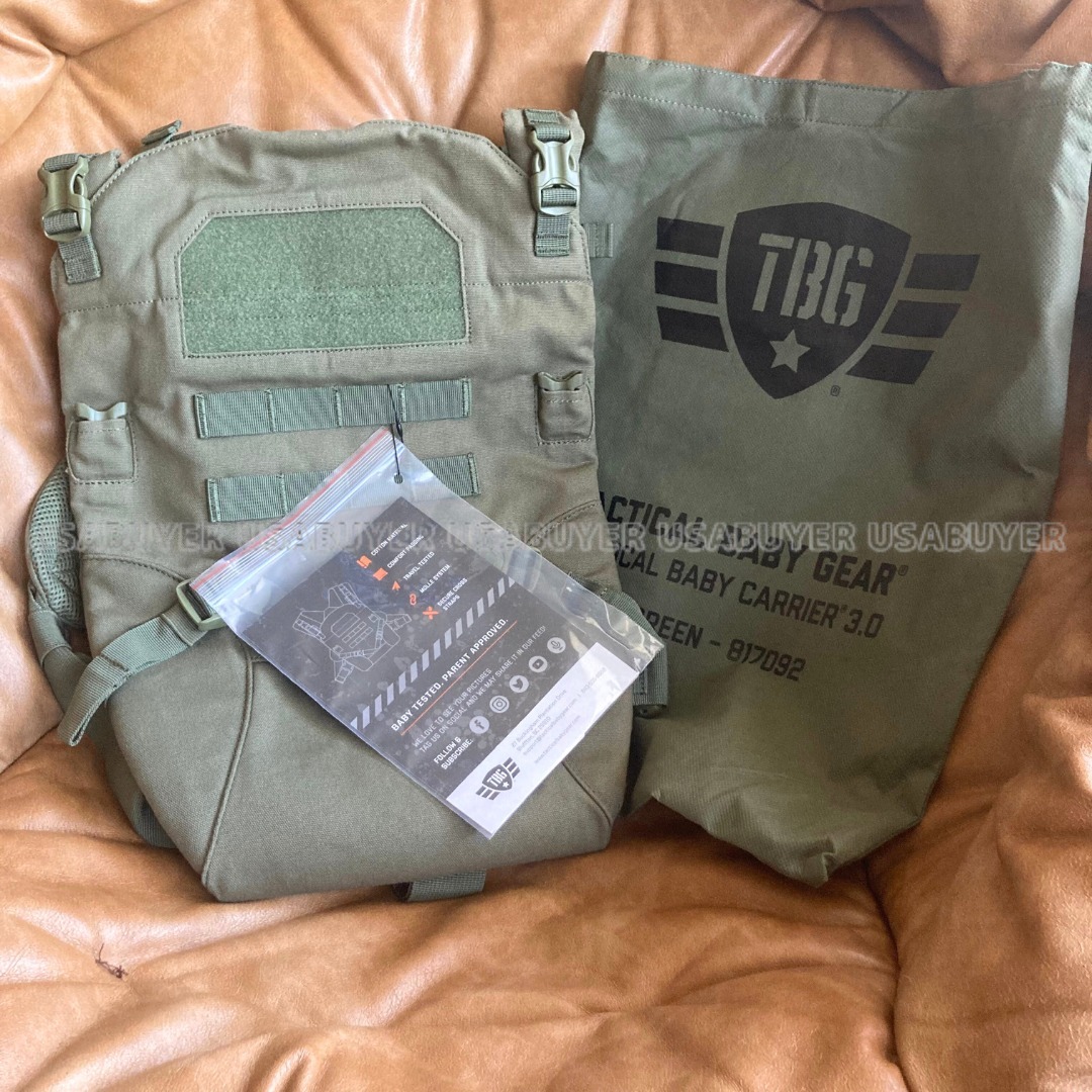 新スタイル【出産祝い】男性向け本格的ミリタリー・抱っこひも