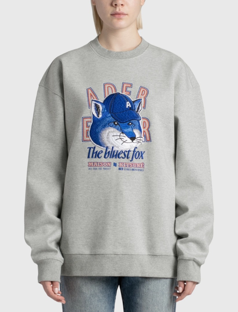 ☆【Adererror x MAISON KITSUNE】☆Bluest Fox Sweatshir.t