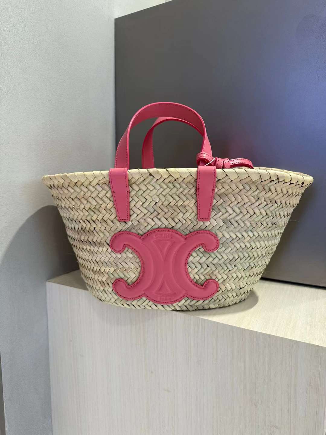 CELINE】セリーヌ ティーン トリオンフ パニエ かごバッグ (CELINE