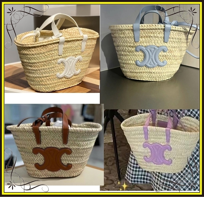 CELINE】セリーヌ ティーン トリオンフ パニエ かごバッグ (CELINE