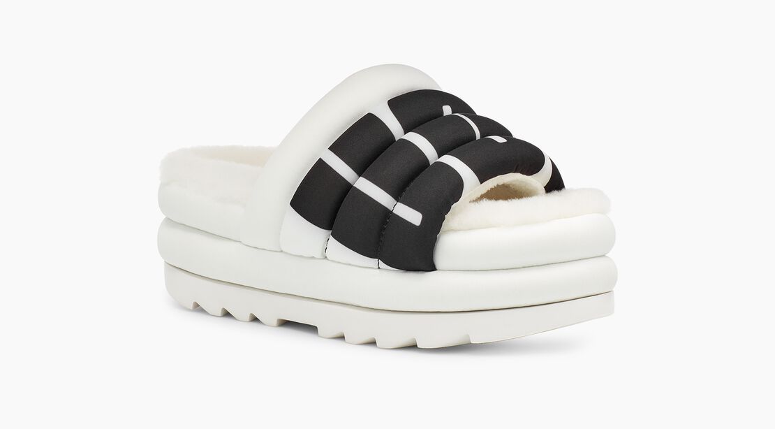 大人気】UGG☆MAXI SLIDE LOGO サンダル (UGG/サンダル・ミュール