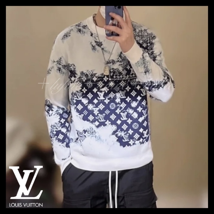 お洒落！カップルでシェアできる♪】ルイヴィトン スウェット (Louis