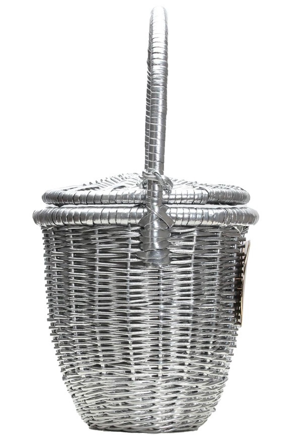 ◇関税込◇ PATOUパトゥ ウィッカーバケットかごバッグ (PATOU/かご