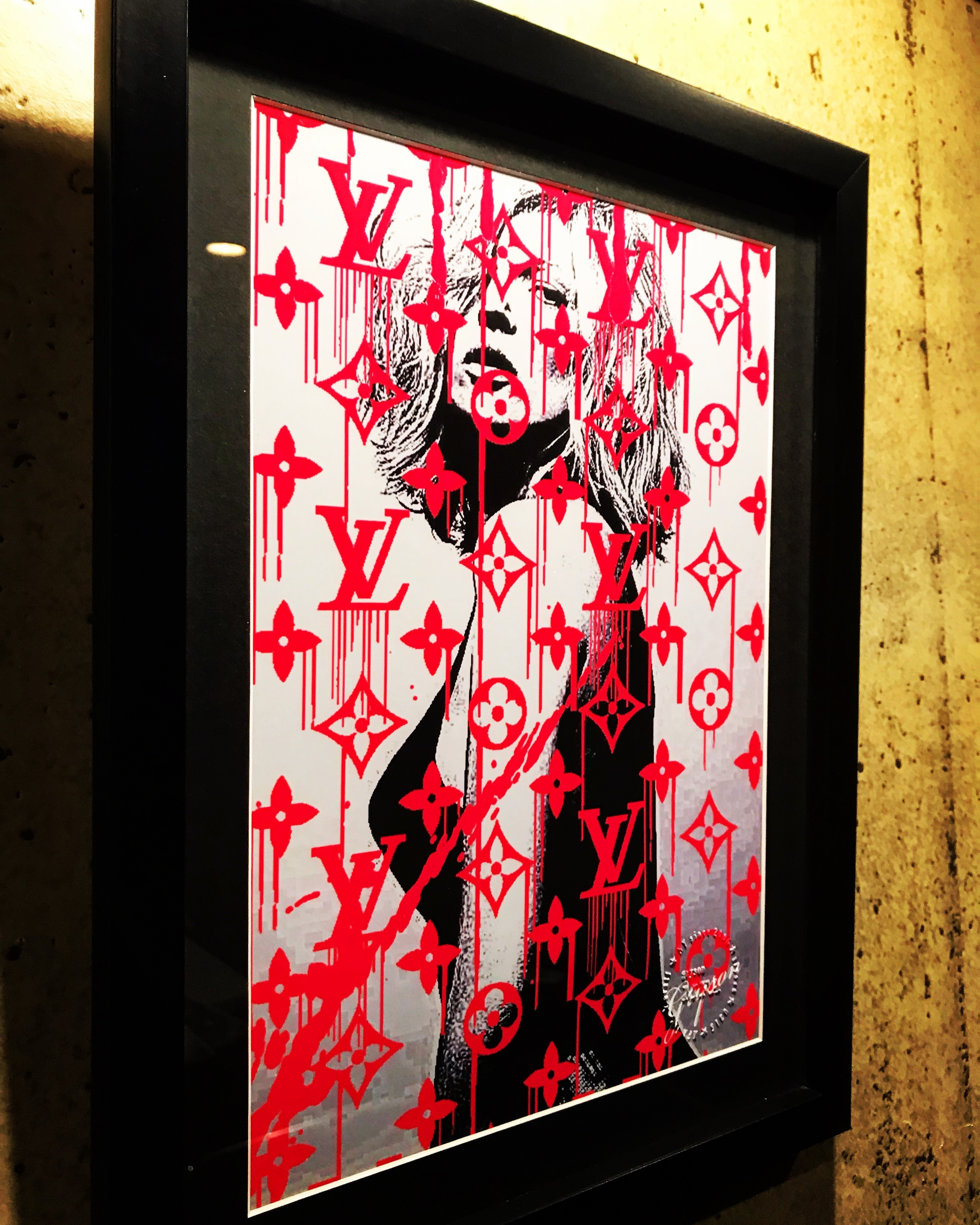 Grysonアート Grysonアート パロディアート ミッキー クロムハーツ 2.5