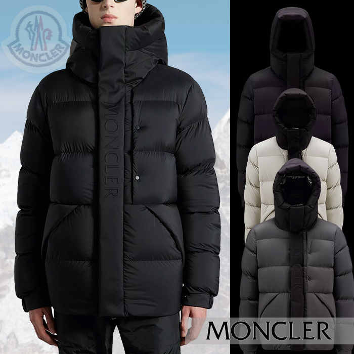 MONCLER】Madeira フロントロゴ ショート ダウンジャケット (MONCLER