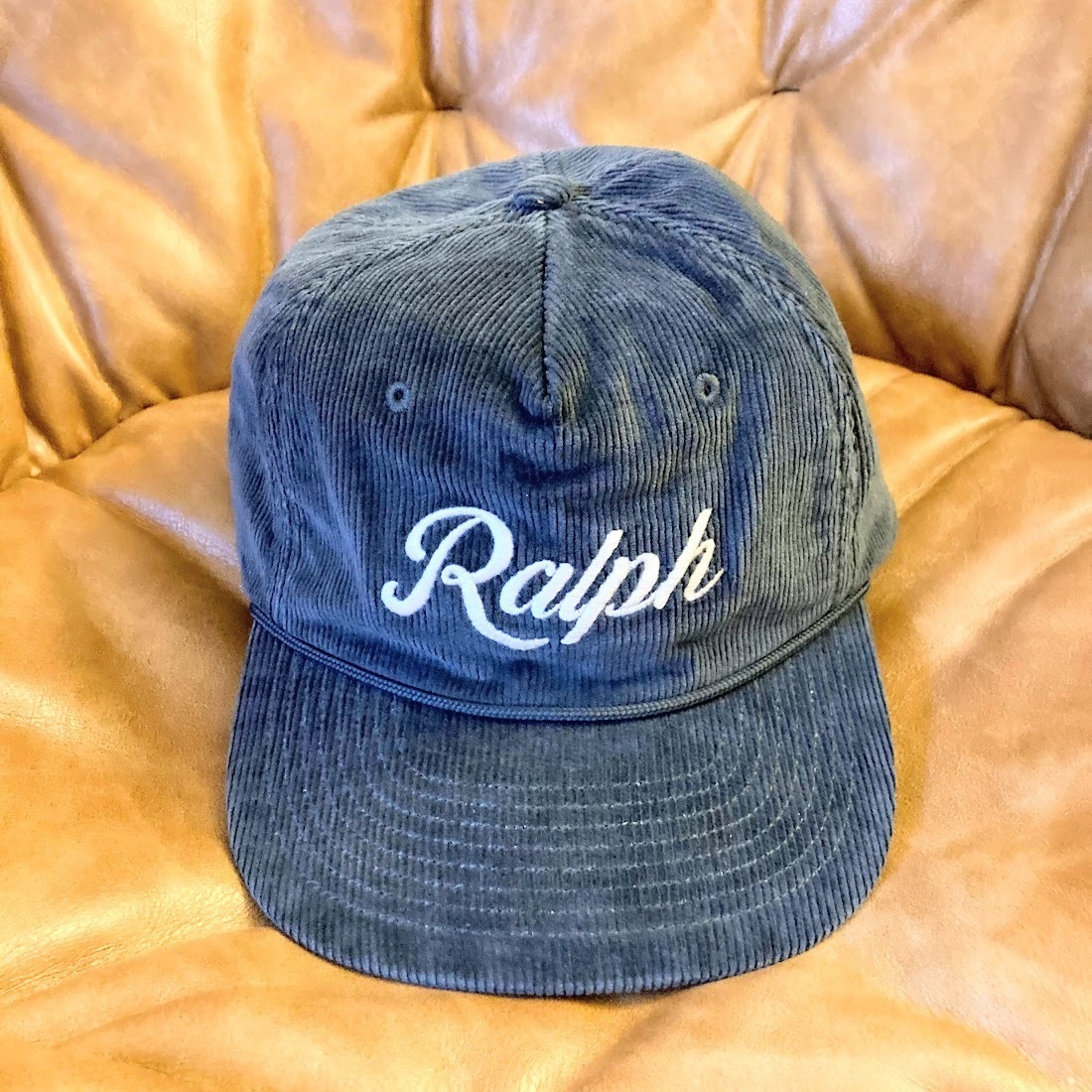 Ralph刺繍☆【Polo Ralph Lauren】コーデュロイ ボールキャップ (POLO