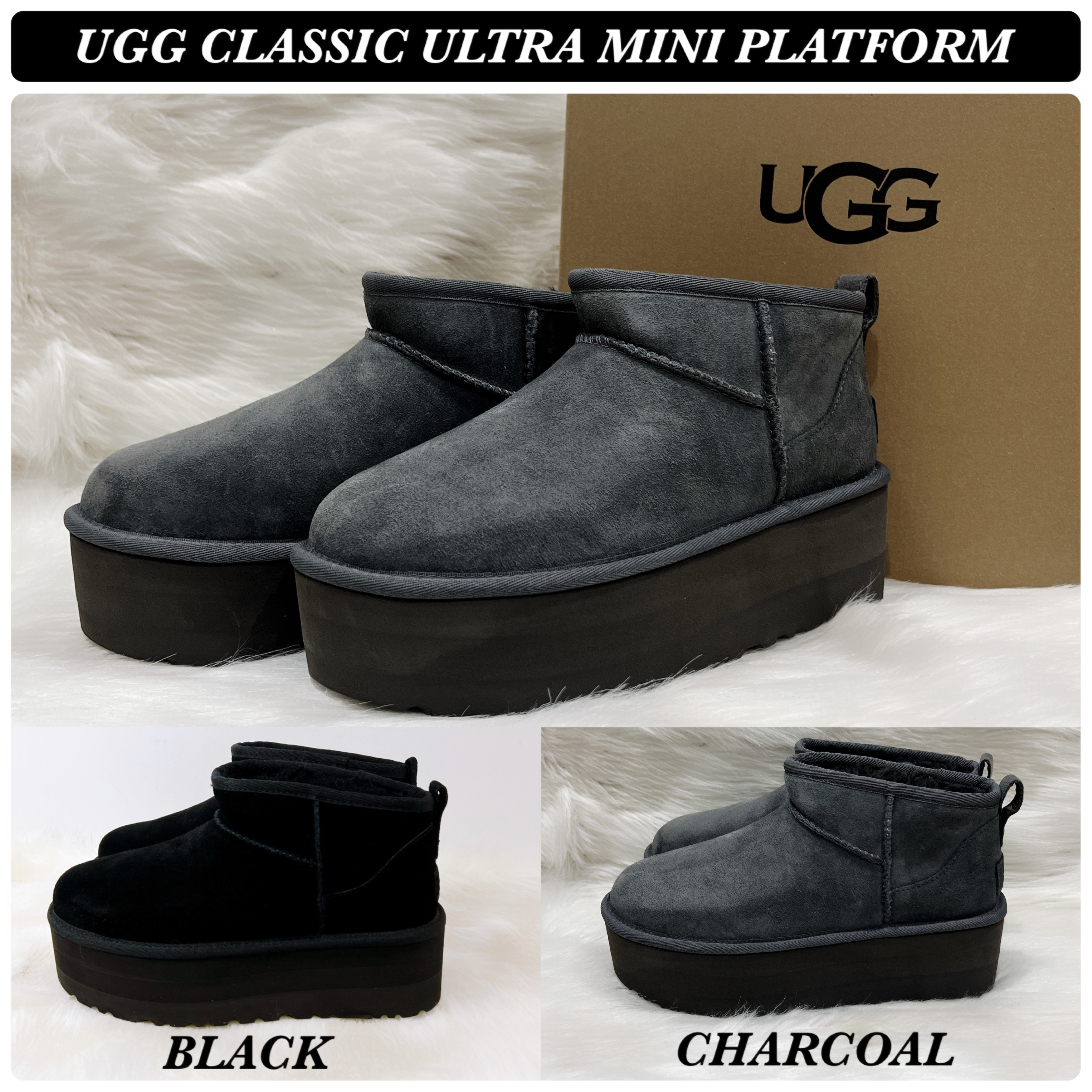 UGG CLASSIC ULTRA MINI PLATFORM☆ウルトラ ミニ 厚底/送料込 (UGG