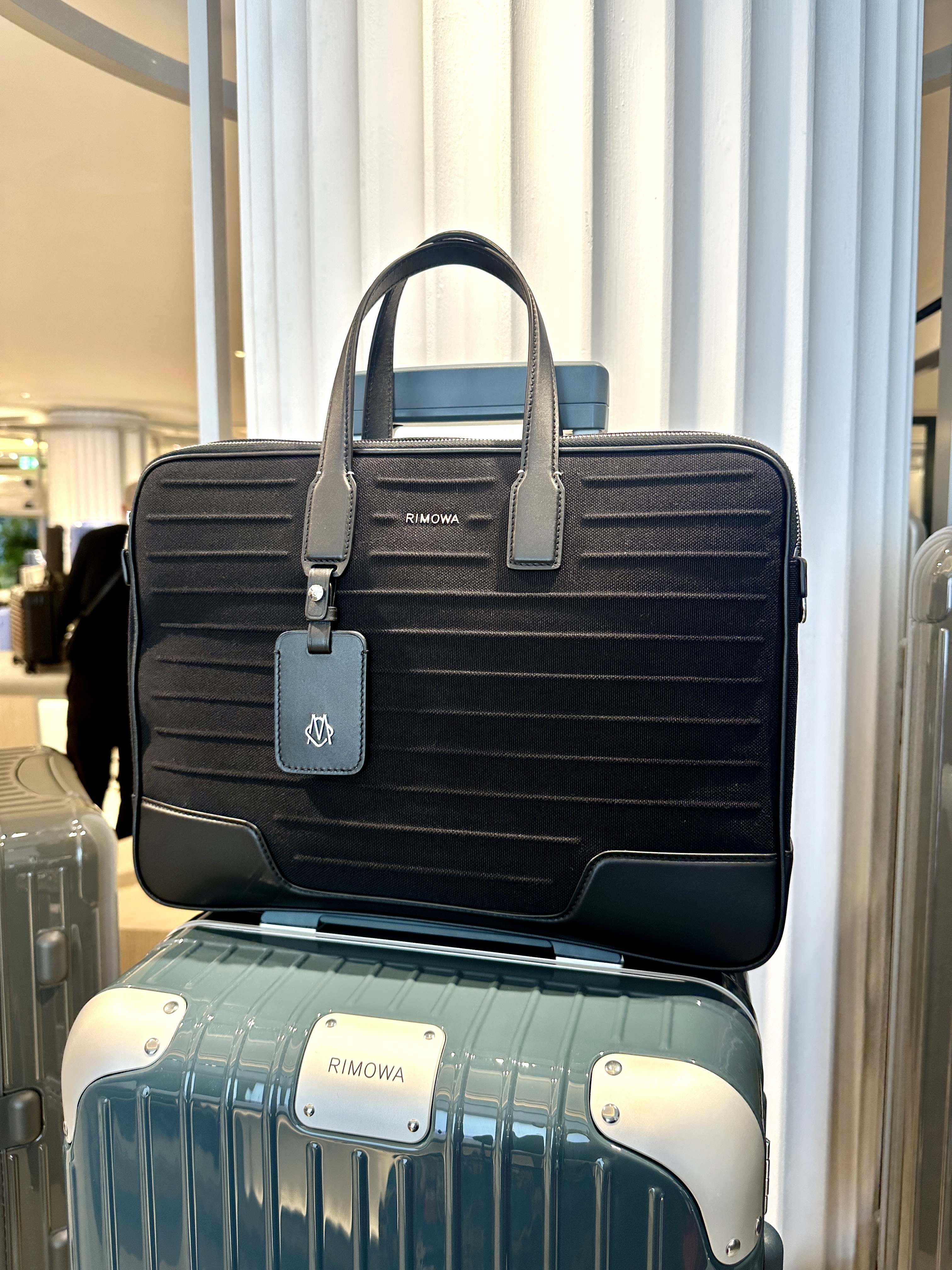 RIMOWA◇NEVER STILL◇ビジネスバッグ◇キャンバス＆レザー (RIMOWA