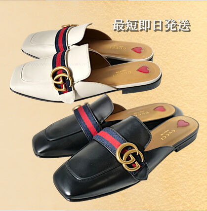 ミュール GUCCI(グッチ) フラットシューズ(レディース) - ブランド通販