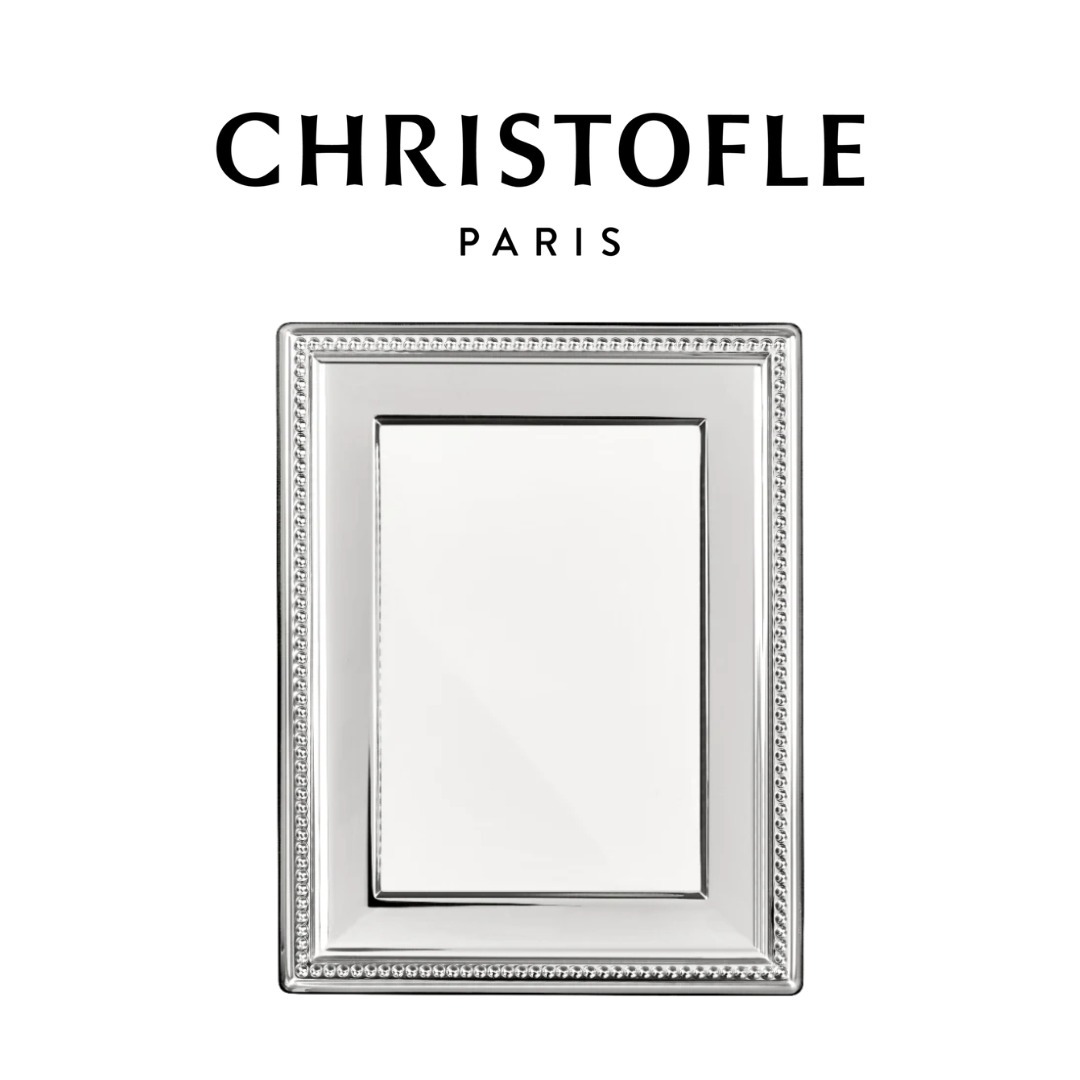 christofle フォトフレーム24x30cm パールシルバーコーティング