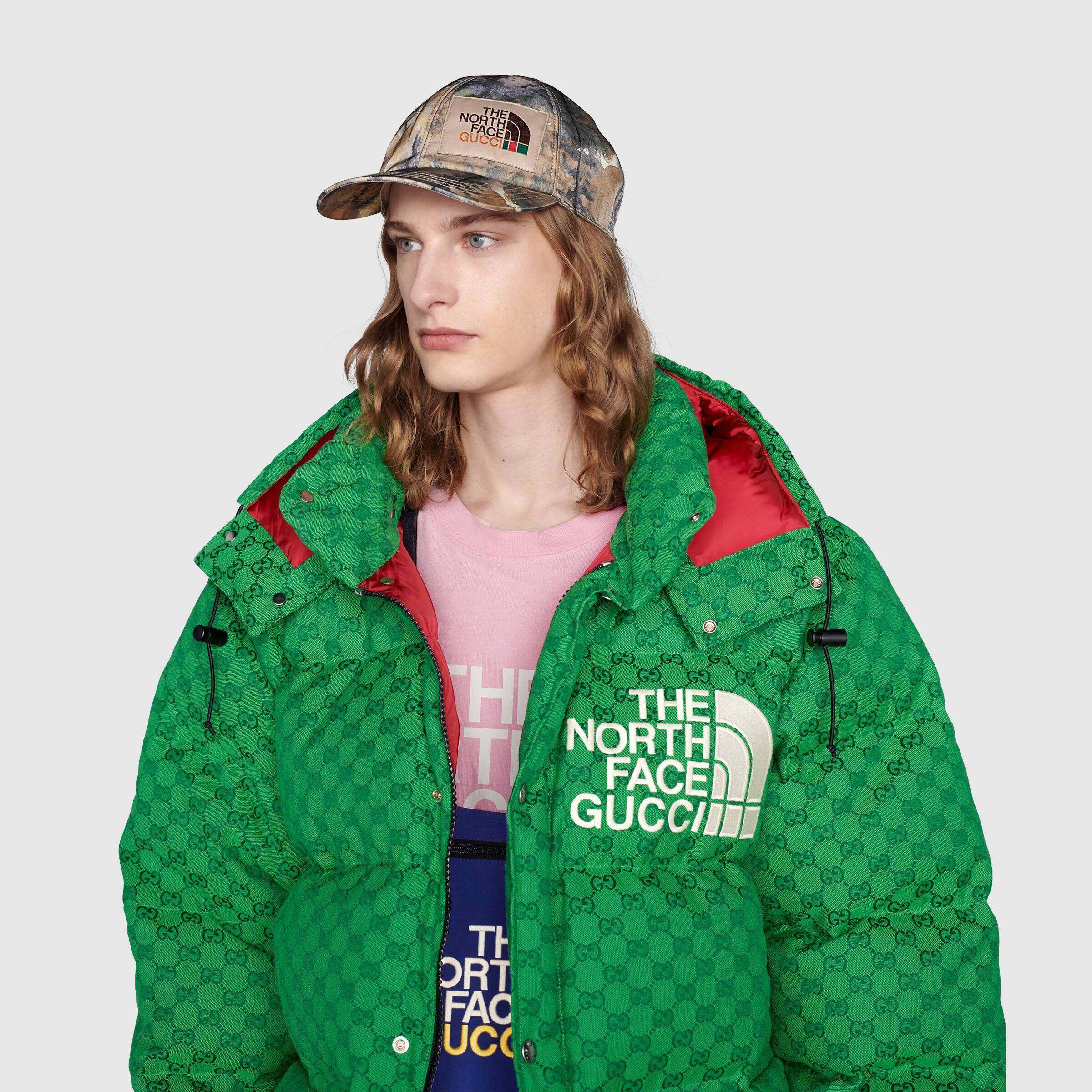 ☆ノースフェイス×グッチコラボ!!☆入手困難 ダウンコート GG (GUCCI