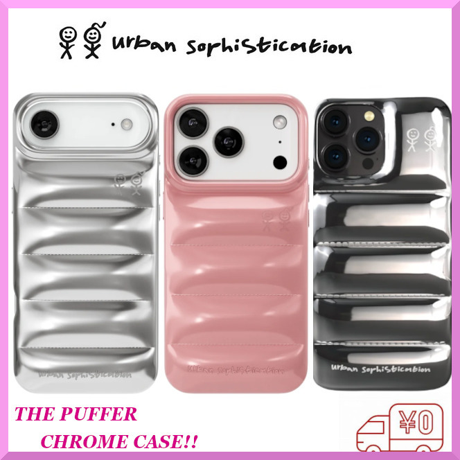 Urban Sophistication◇Puffer Case◇CHROME & BALLERINA (Urban