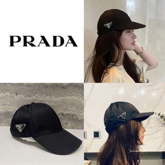 ☆Prada プラダ☆Re-Nylon ベースボールキャップ ブラック (PRADA