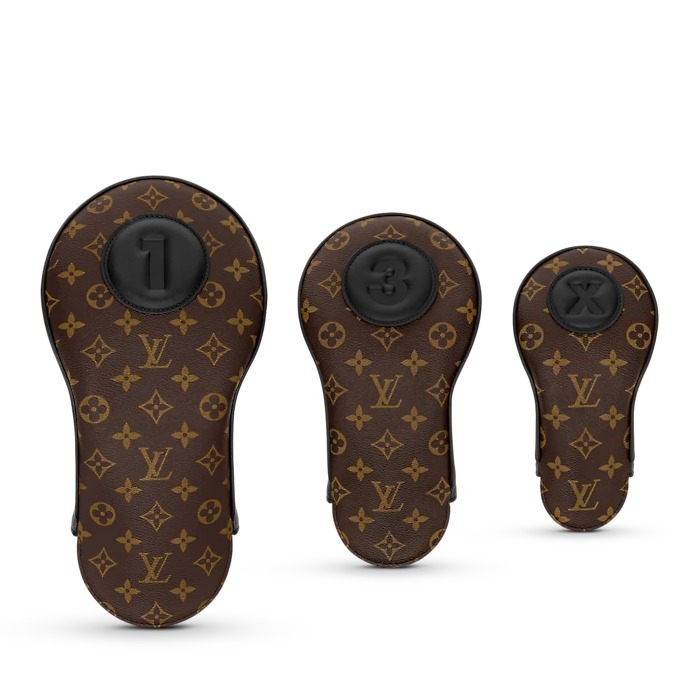 国内発送☆直営店レシート付】LV ゴルフ・ヘッドカバー セット (Louis