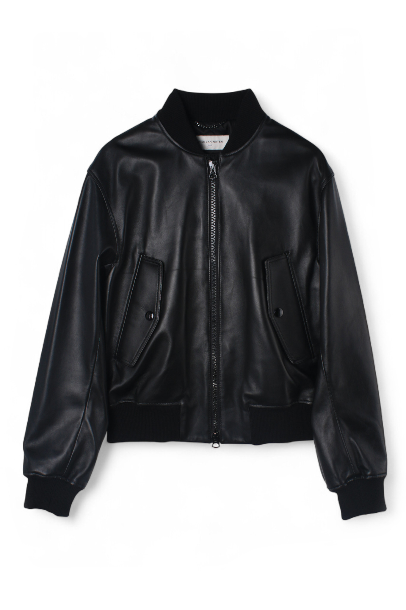 DRIES VAN NOTEN | LANVERS LEATHER BOMBER JACKET 革ボンバー (Dries