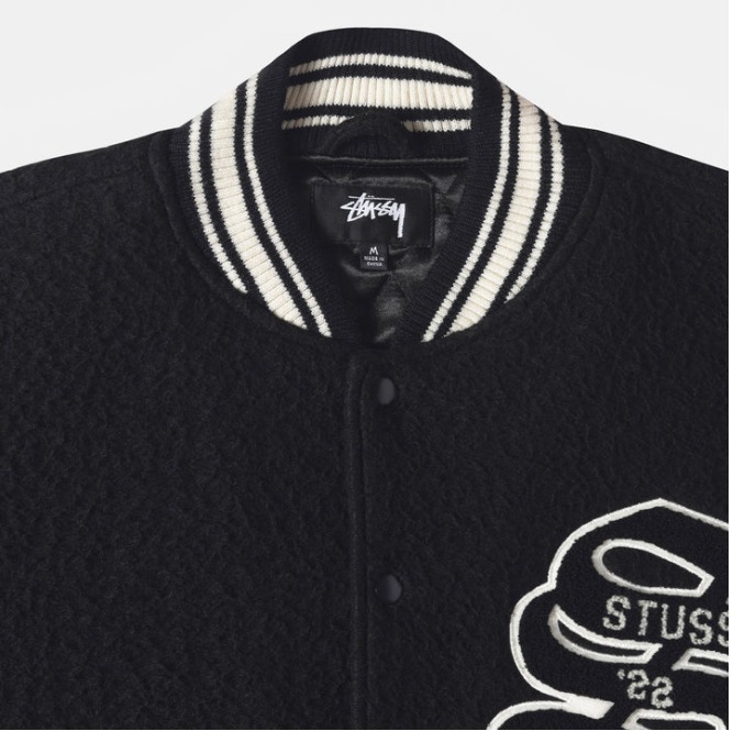 ☆【STUSSY】☆CASENTINO WOOL VARSITY JACKET☆ジャケット (STUSSY