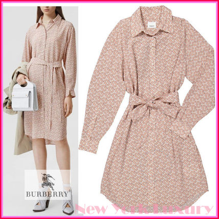 ピンク系 Burberry(バーバリー) ワンピース(レディース) - ブランド
