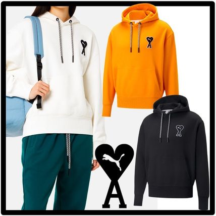 puma ホワイト（白）系 AMI PARIS(アミ パリス) トップス(メンズ