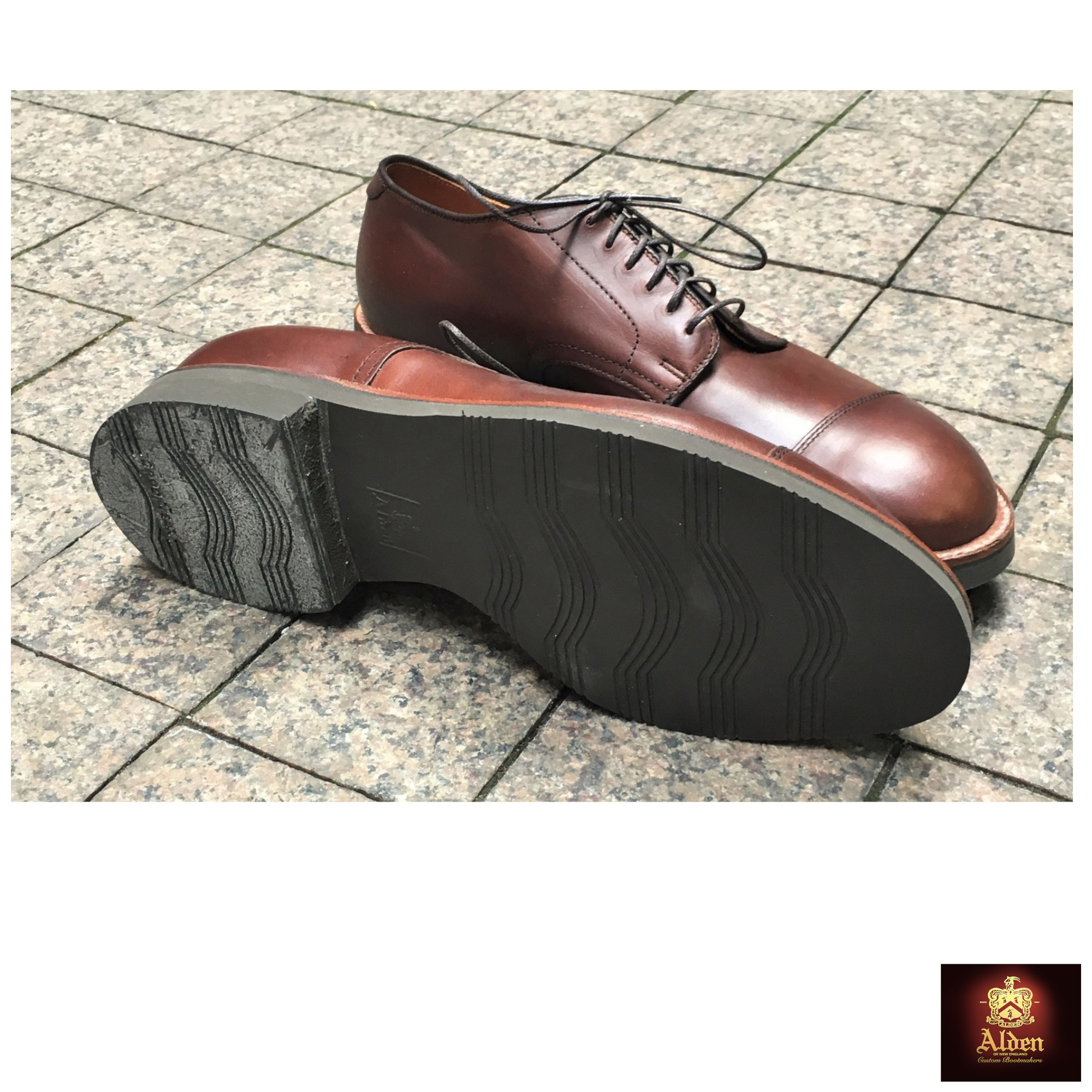 Alden] 別注 モディファイド クロムエクセル プレーントゥ (ALDEN