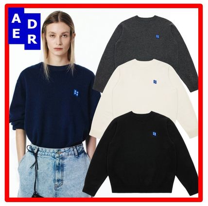 ネイビー（紺）系 ADERERROR(アーダーエラー) ニット・セーター(メンズ