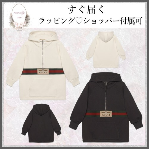 大人もOK♪】グッチ ハーフジップ パーカー ギフトにも (GUCCI/キッズ