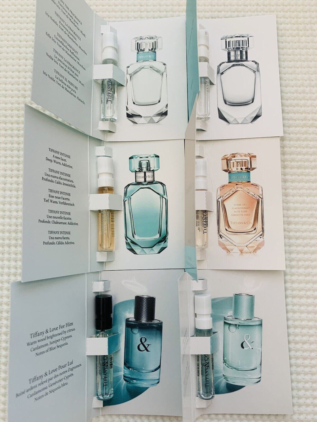 Tiffany 6つの香りが試せるサンプルセット (Tiffany & Co/香水