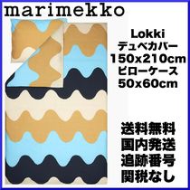 SALE】マリメッコ/ Lokki デュべカバー&枕カバーセット (marimekko