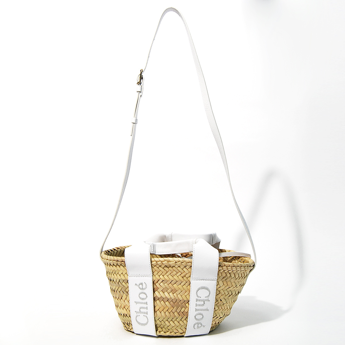 関税負担なし☆Chloe クロエ chloe senseスモールバスケット (Chloe