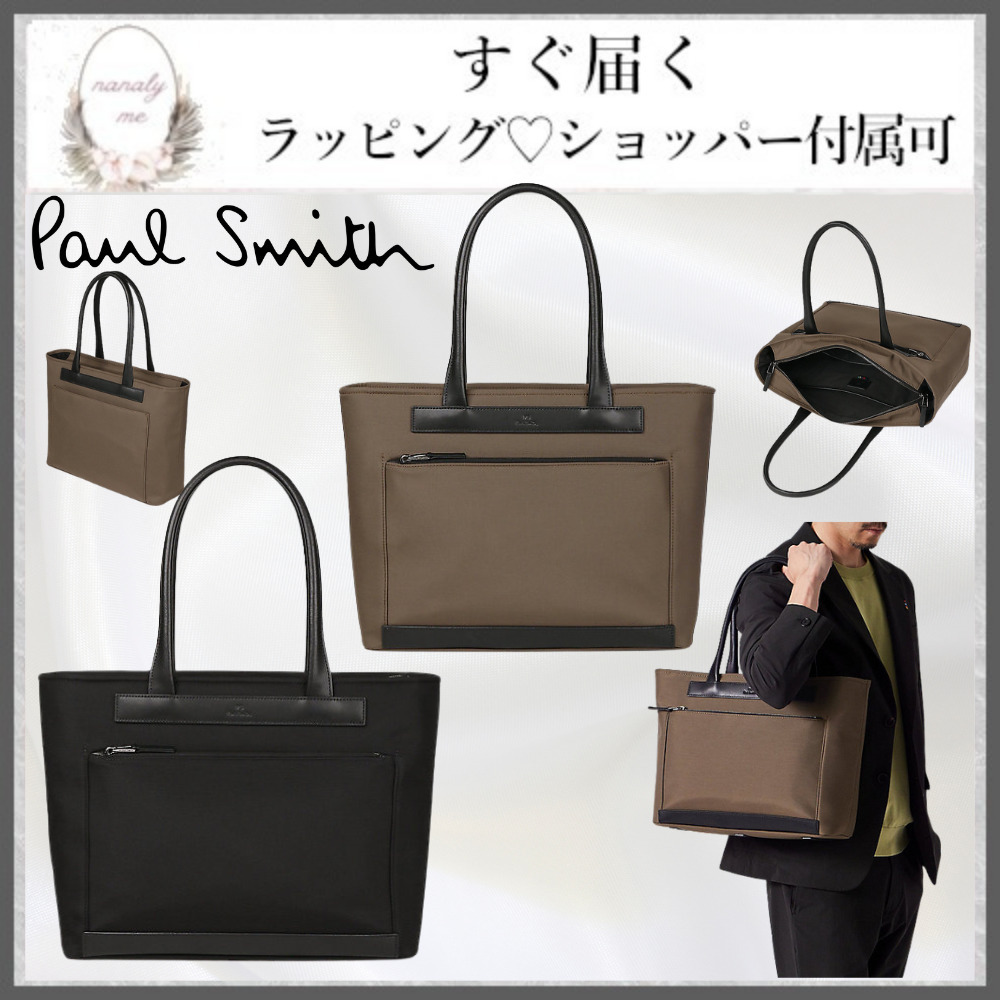 仕事用にも♪】ポールスミス ビジネスカジュアル トートバッグ (Paul