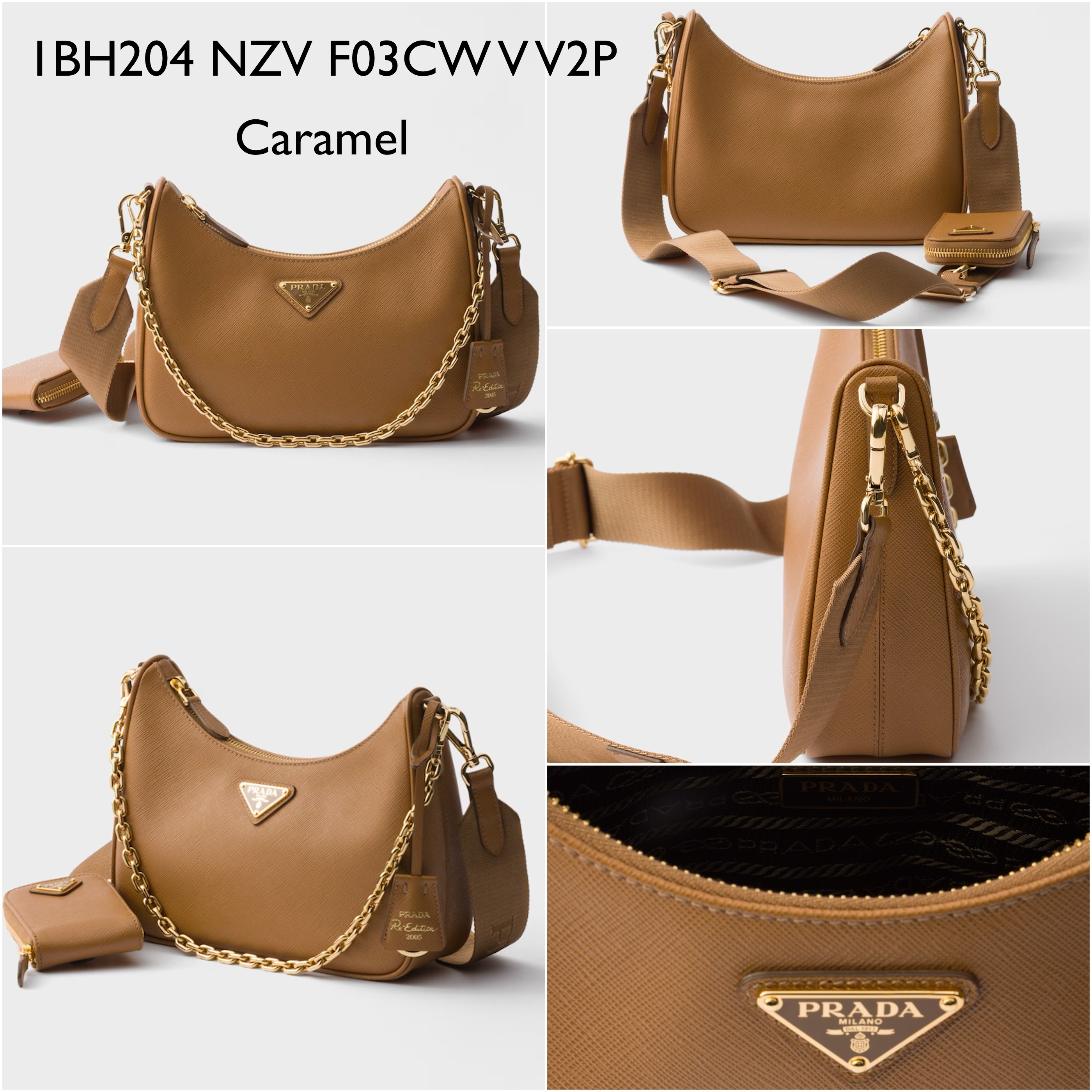 PRADA【入手困難】プラダ サフィアーノ ショルダーバッグ☆ 全色