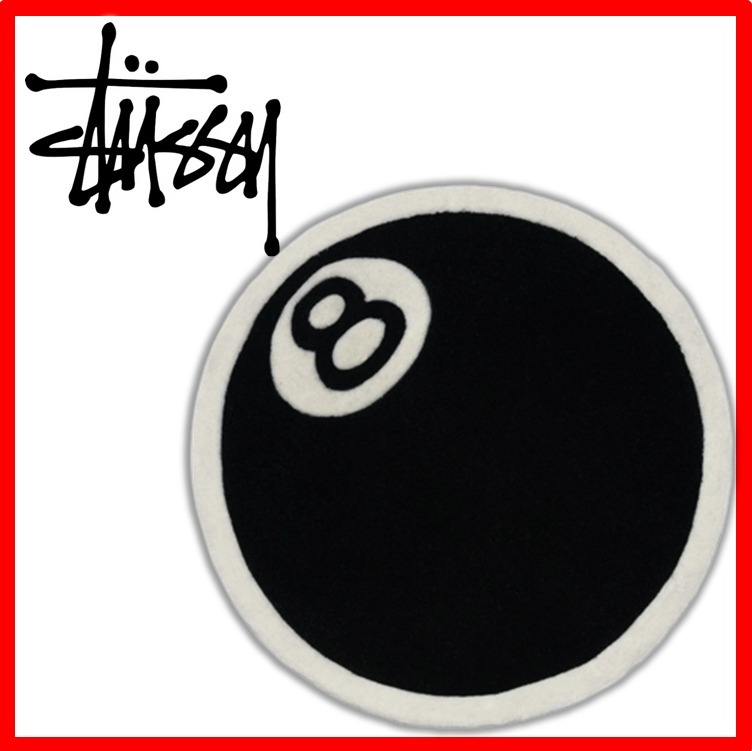 ☆【STUSSY】☆8-BALL RU.G☆ラグ☆ (STUSSY/ラグ・カーペット