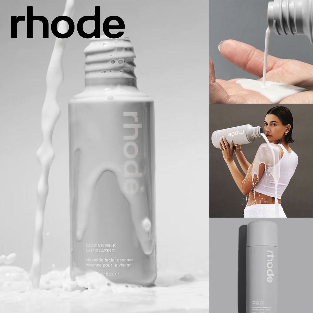 ヘイリー・ビーバー独自ブランド ”rhode” グレイジング ミルク (rhode
