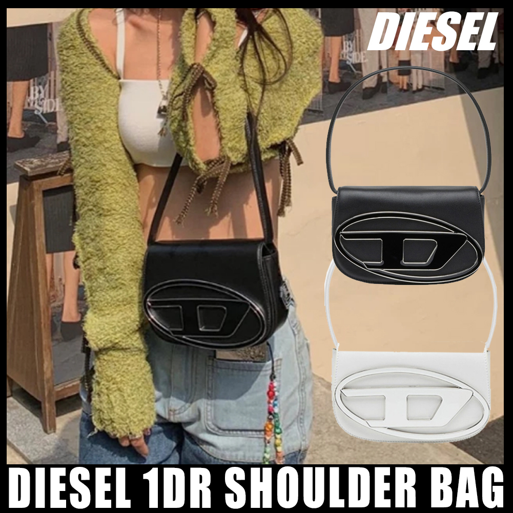 ◇関税/送料込◇DIESEL 1DR SHOULDER BAG(W)◇正規品鑑定◇ (DIESEL