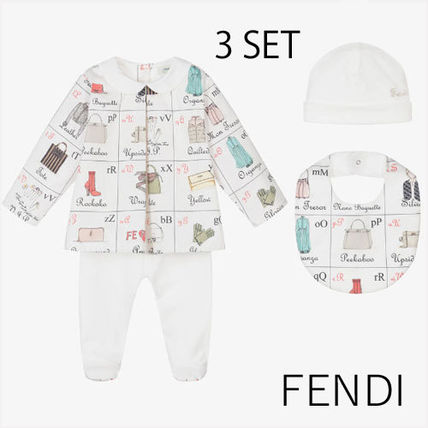 FENDI(フェンディ) ベビーロンパース・カバーオール(ベビー・キッズ