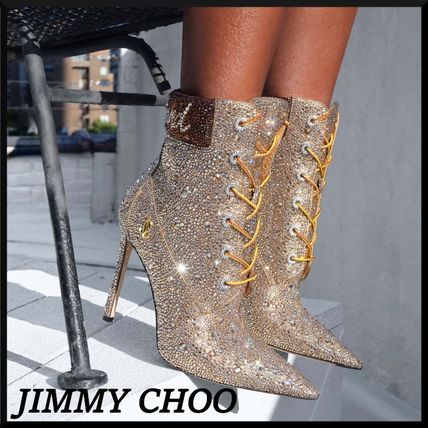 グリッター Jimmy Choo(ジミーチュウ) ブーツ(レディース) - ブランド