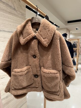 CAMBUSA Max Mara(マックスマーラ) ポンチョ・ケープ(レディース